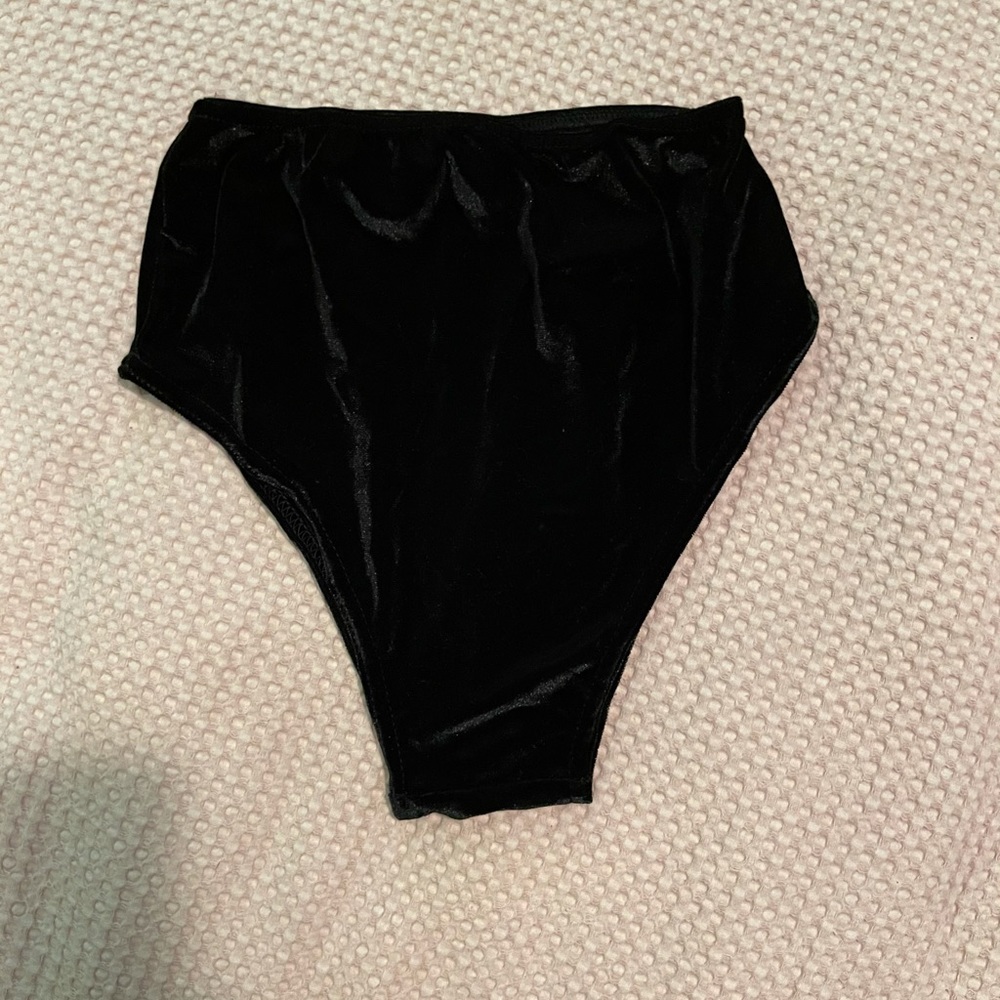 Rolita Couture Black Velvet Bottoms